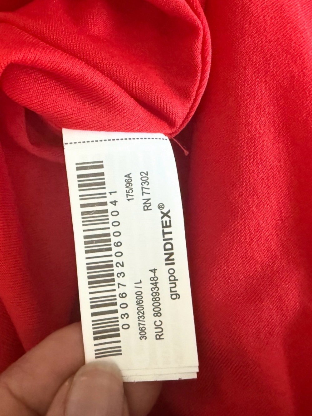 Zara Red Fit & Flare Dress – NWT – Size Large - Picture 6 of 6